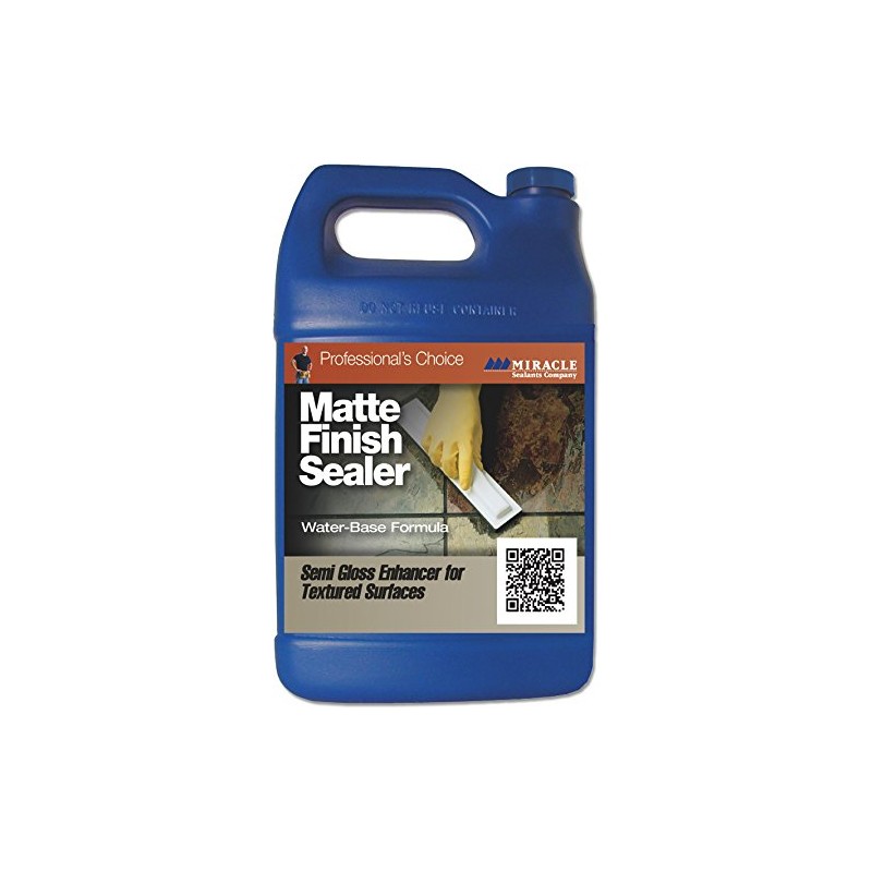 Miracle Sealants Matte Finish Sealer for Tile & Stone, Water-Based,