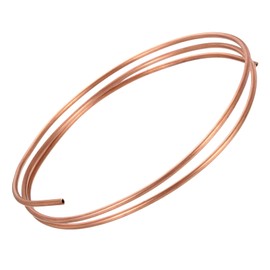 PATIKIL 1/8 Inch ID 5/32 Inch OD 0.02 Inch Thick 99.9% Copper Tube, 3.28Ft Refrigeration Tubing Coil Seamless Round Pipe Tubing for HVAC Industrial Jewellery Craft