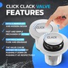 DOJA Barcelona Click Clack Drain Fitting, Pack of 1, 1