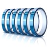Outus 6 Rolls 10mm High Temperature Tape Heat Vinyl Press