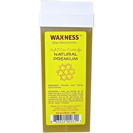 Wax Necessities Waxness Natural Polymer Premium Soft Wax Cartridge 3.38 Ounces