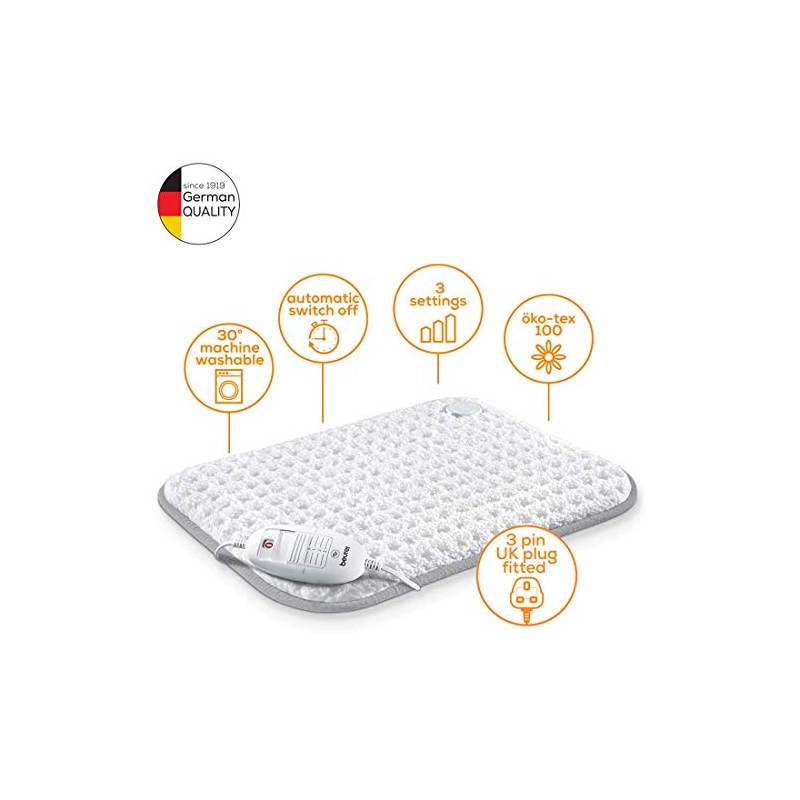 Beurer Beurer HK42UK Super-Cosy Heat Pad | Luxury soft fleece