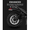 stio 2PCS 160mm Scooter Brake Disc Rotor Pad 6 Holes