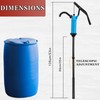 GDDGHS 55 Gallon Drum Pump, Lever Action Barrel Pump Fits