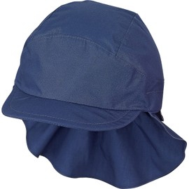 Sterntaler Girls Peaked Cap with Neck Protection (Schirmmütze M. Nackenschutz 1531430) - Blue 355, size: 55