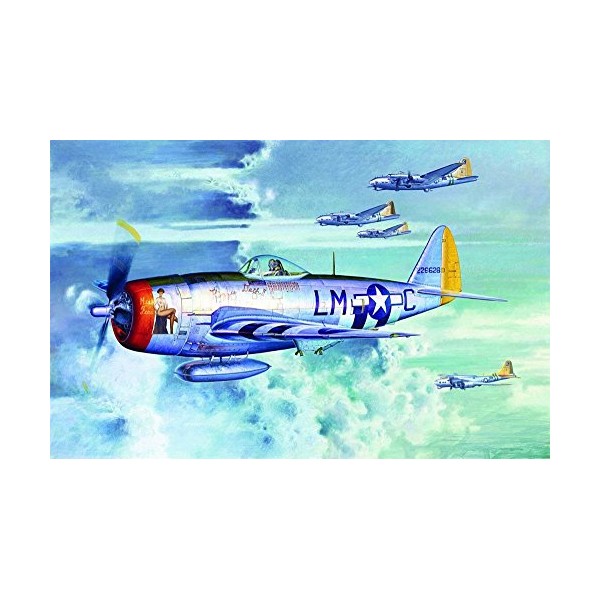 Trumpeter 1/32 P47D Thunderbolt Bubbletop Fighter Model Kit