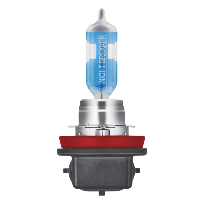 OSRAM NIGHT BREAKER LASER H11, +150% more brightness, halogen headlight