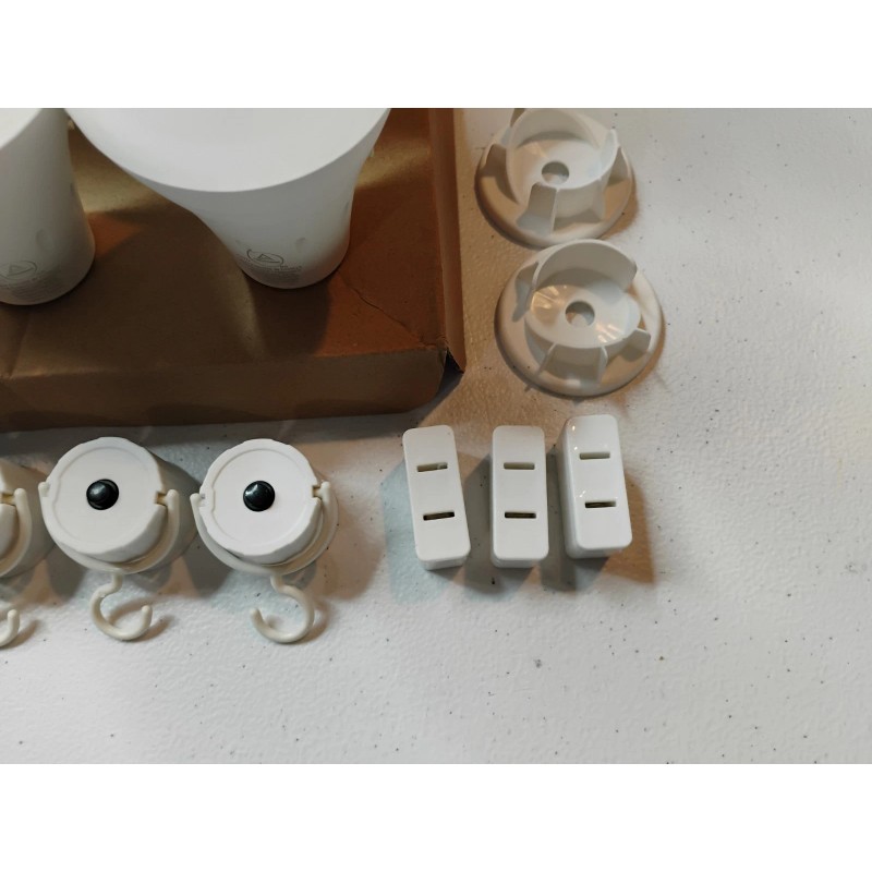 Living Glow 6 Battery Backup LED Bulbs CP-BL03-9WELN Daylight Soft
