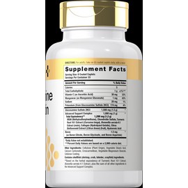 Doctor's Way Glucosamine Chondroitin MSM | 200 Caplets | with Turmeric | by Doctor's Way