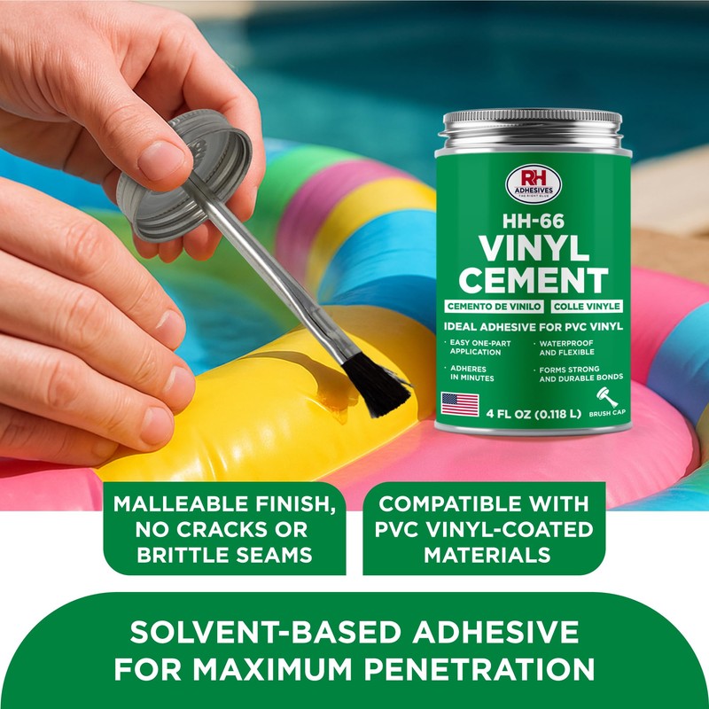 HH-66 Vinyl Cement, 4 oz. can - Vinyl Adhesive, Cement