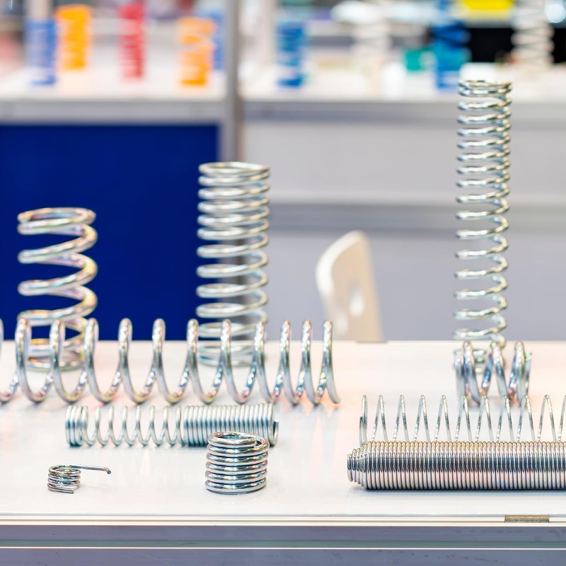 QUARKZMAN Pack of 5 Compression Springs, 0.7 x 7 x