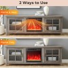 Unbranded 18" Electric Fireplace Insert 5000 BTU Heater 3-Flame Home