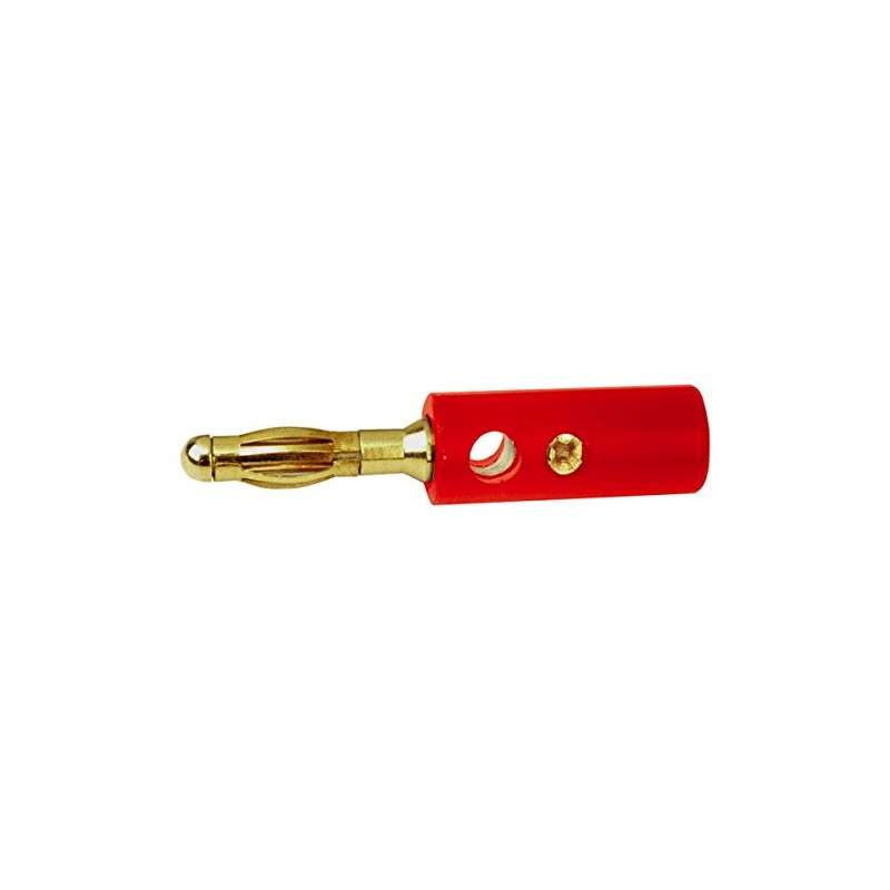 4mm Banana Plug, Red