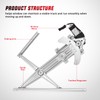 Nilight Front Driver Window Regulator with Motor, Compatible with Chevy