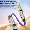 2 Pieces 4 In 1 Data Cable Type-c Fast Charging