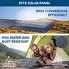 cellularline - Solar - Portable charger with 2 EFTE solar