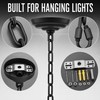 Heavy Duty Canopy Kit with 3.2FT Pendant Light Chain -