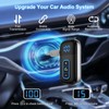 3.5mm Aux Bluetooth Car Adapter, Bluetooth 5.3 Receiver for Car,