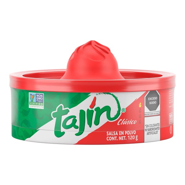 Tajin Clasico with Lime The Perfect Rim Fruit Seasoning 4.23oz