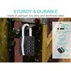 ZHEGE Combination Padlock for Gym Locker, [2023 New Version] 4