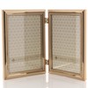 Lawrence Frames Classic Hinged Beaded Frame 5x7 Gold