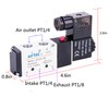 Solenoid Valve 1/4"PT Pneumatic AirTAC 4V210-08 Air 12V/24V/110V/220V Single Coil