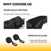 BougeRV 2.0 Soft Roof Rack Pads for Crossbars Protective, Water-Resistant