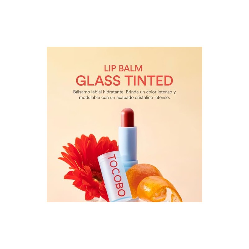 TOCOBO Glass Tinted Lip Balm 013 Red Mandarin 19 g