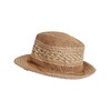 LOEVENICH Lightweight women's trilby with contrasting pattern in one size