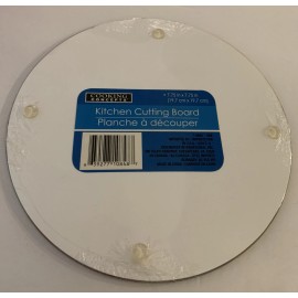 Cooking Concepts Kitchen Cutting Board  7.75” Diameter Cooking Concepts Tempered Glass