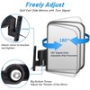 Golf Cart Side Mirrors with Turn Signal Light Golf Cart