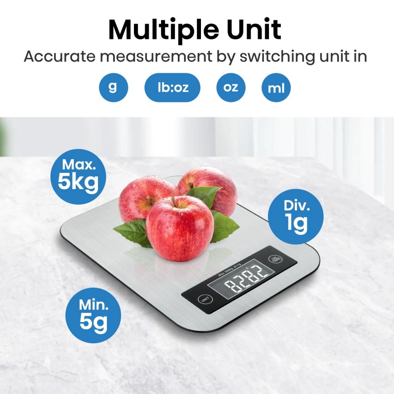 Cotsoco Food Scale with Nutritional Calculator, Digital Kitchen Scale for