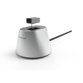 OCTATCO EzFinger C Desktop Cradle Set – Fingerprint FIDO2 Security Key, Certified Windows Hello, Multi-Factor authentication(MFA)/passkey, Connect via USB-C(EzFinger C) and USB-A(Desktop Cradle)