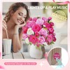 WUJUN 3D Music Pop Up Birthday Cards with Lights, Flower