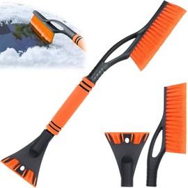 YANXINKE 2-in-1 Car Snow Brush, Ice Scraper Car with Broom, Car Ice Scraper, Snow Brush, Car Removable Ice Scraper, Ice Scraper, Snow Brush, for Snow Removal for Cars Car Accessories