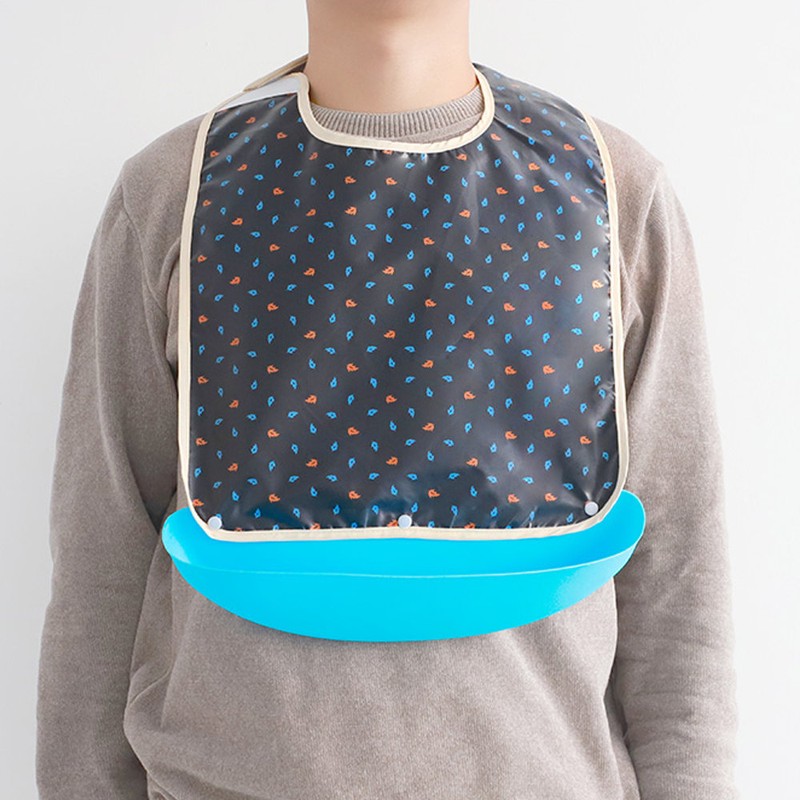 Elderly bib patient meal apron patient elderly adult nursing home