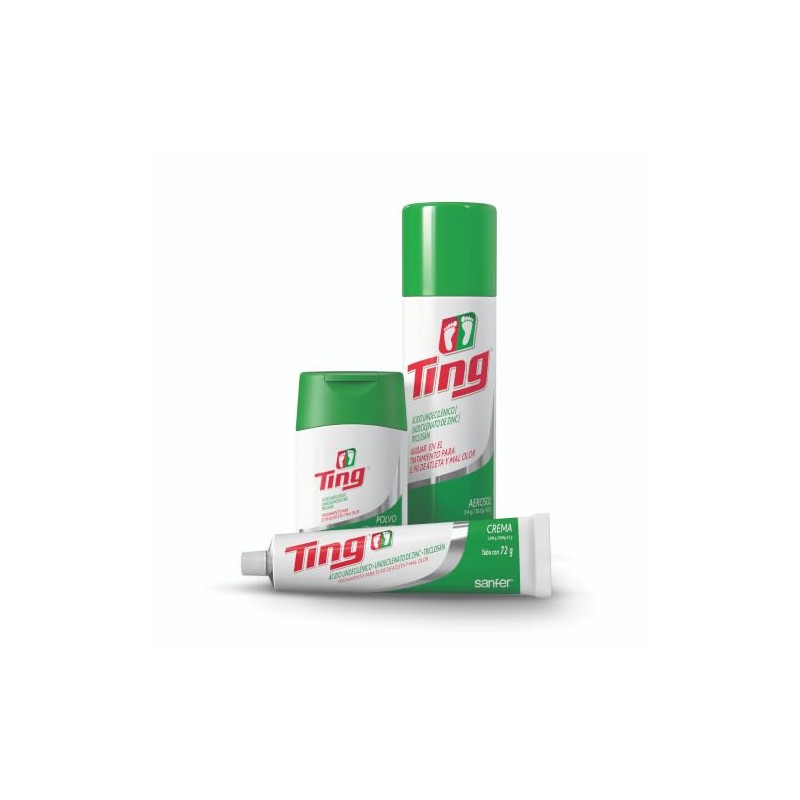 Ting Tratamiento Pie de Atleta Crema 28 g