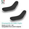 OPPAHA Pot handles not original, but AMC compatible, brass thread