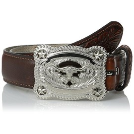 M&F Western Boy's Nocona Belt (Little Kids/Big Kids) Brown 20