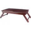Winsome Alden Wood Bed Tray, Walnut