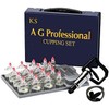 Professional Cupping Therapy Set (17 Cups) Made in Korea –