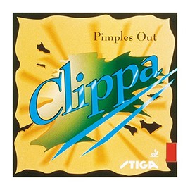 STIGA(スティガ) 卓球 ラバー 表ソフト クリッパ レッド 厚 9808-20