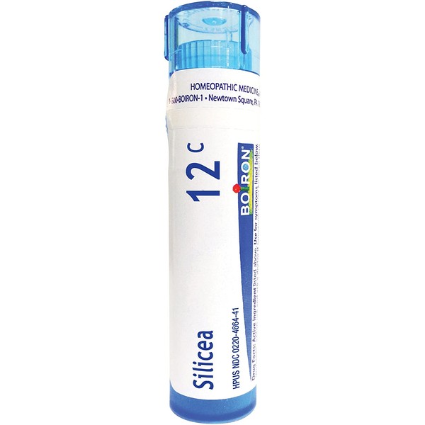 Boiron Silicea 12C Homeopathic Medicine for Fatigue - 80 Pellets