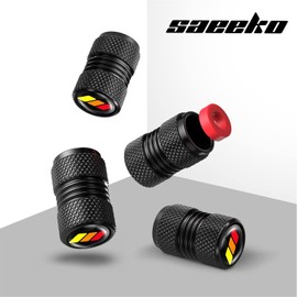 Jiatorvor Tire Valve Caps 4pcs Valve Stem Caps Cover Compatible with Tacoma Tire Valve Stem Caps for Car SUV Truck -Car Accessories Decorations for Tacoma. (for HCH1)