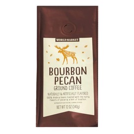 World Market Limited Edition Naturally Flavored Ground Coffee 12oz, 1 Pack (Bourbon Pecan)