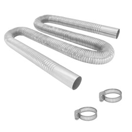 SODOI Heater Hose, Car Exhaust Pipe, Parking Heater Pipe, Stainless Steel, Exhaust Outlet 1.0 inches (25 mm), Heater Hose for Trucks, Heater Pipe for Bus, Car Parking Heater Hose, Marine Parts, Diesel