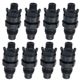 EPSIRMP 0432217255 8pcs Set 6.5L Turbo Diesel Marine Fuel Injectors Compatible with GM Chevy 1992-2005 OSD311 150bar 1040166