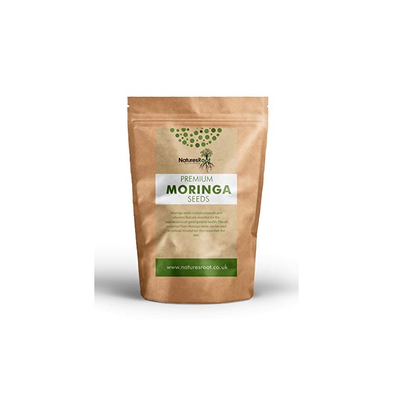 Natures Root Moringa Oleifera Seeds 500 Seeds – Non-GMO Edible
