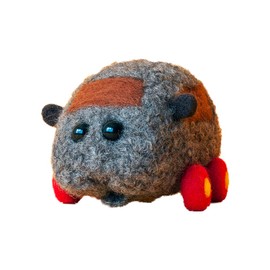 PUI PUI Molcar Needle Felt Making PUIPUI Molcar Kit Teddy