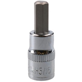 5/16" Hex Key Socket/Bit 3/8" Drive Imperial AF SAE 6 Sided Allen Key 48mm Cr-V